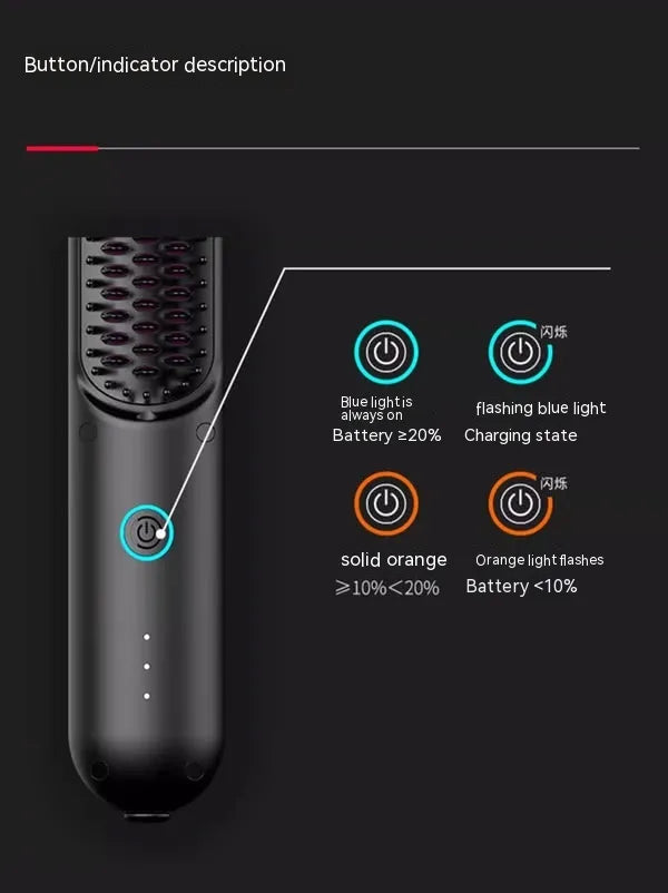 Anion Dual-Use Hair Styling Comb