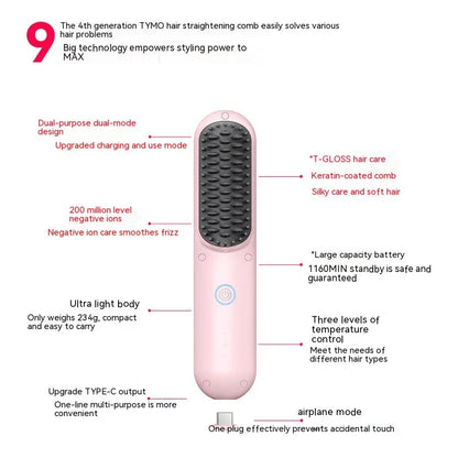 Anion Dual-Use Hair Styling Comb