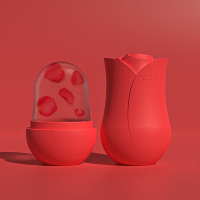 Cooling Roller Apply Face Plastic Ice Cube Tray