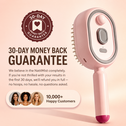 NattiMist™ Electric Spray Hair Brush
