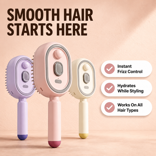 NattiMist™ Electric Spray Hair Brush